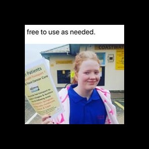 A massive thank you and well done to 11 year old Martha Ledger who took part in Irvine's New Year's Day Polar Plunge and raised the huge amount of £612.25 for Irvine and Troon Cancer Care. Well done Martha what an achievement from someone so young. Pictured is Martha preparing to do the plunge.. Martha Ledger